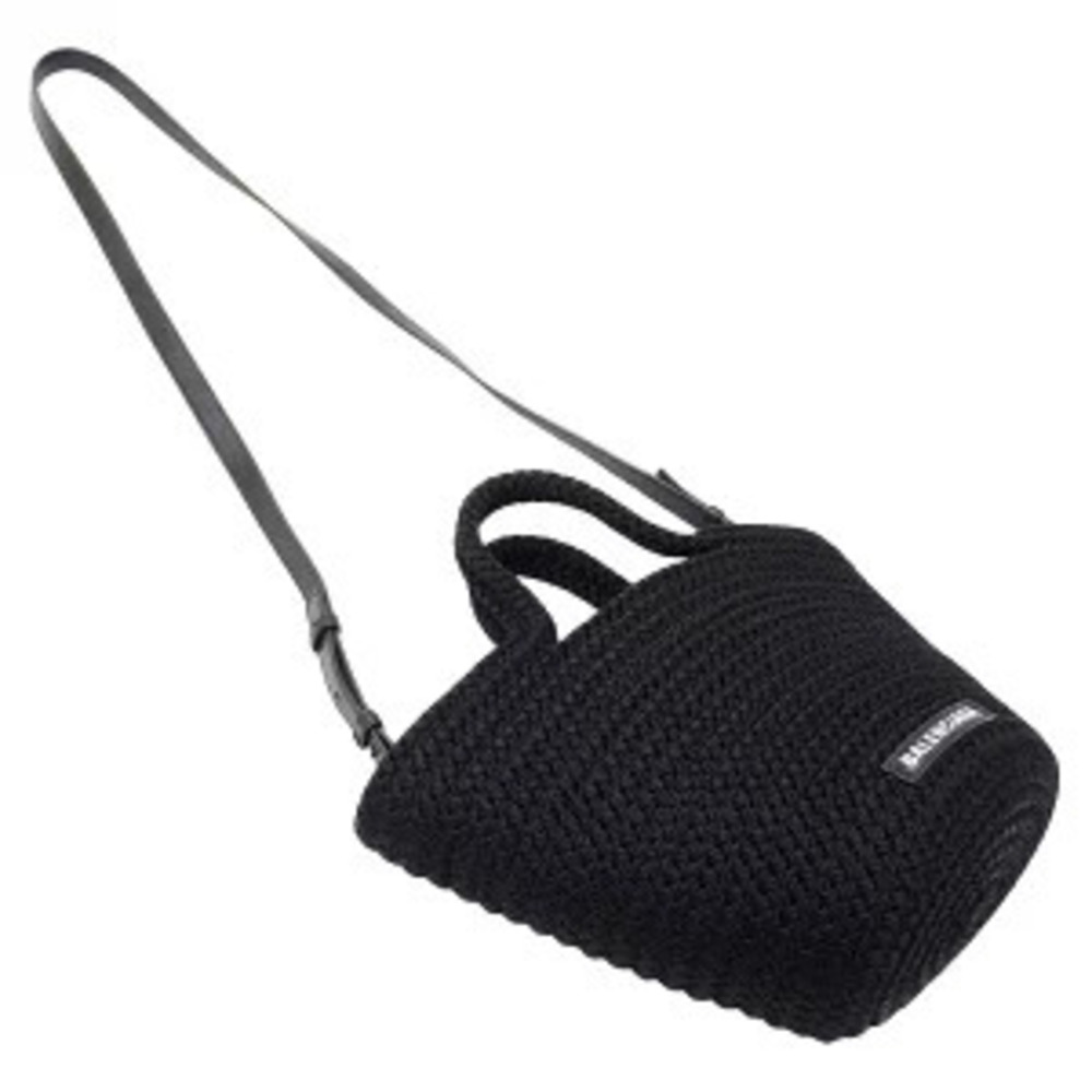 Balenciaga Bag Handbag Shoulder Ibiza Black Basket - Picture 4 of 8